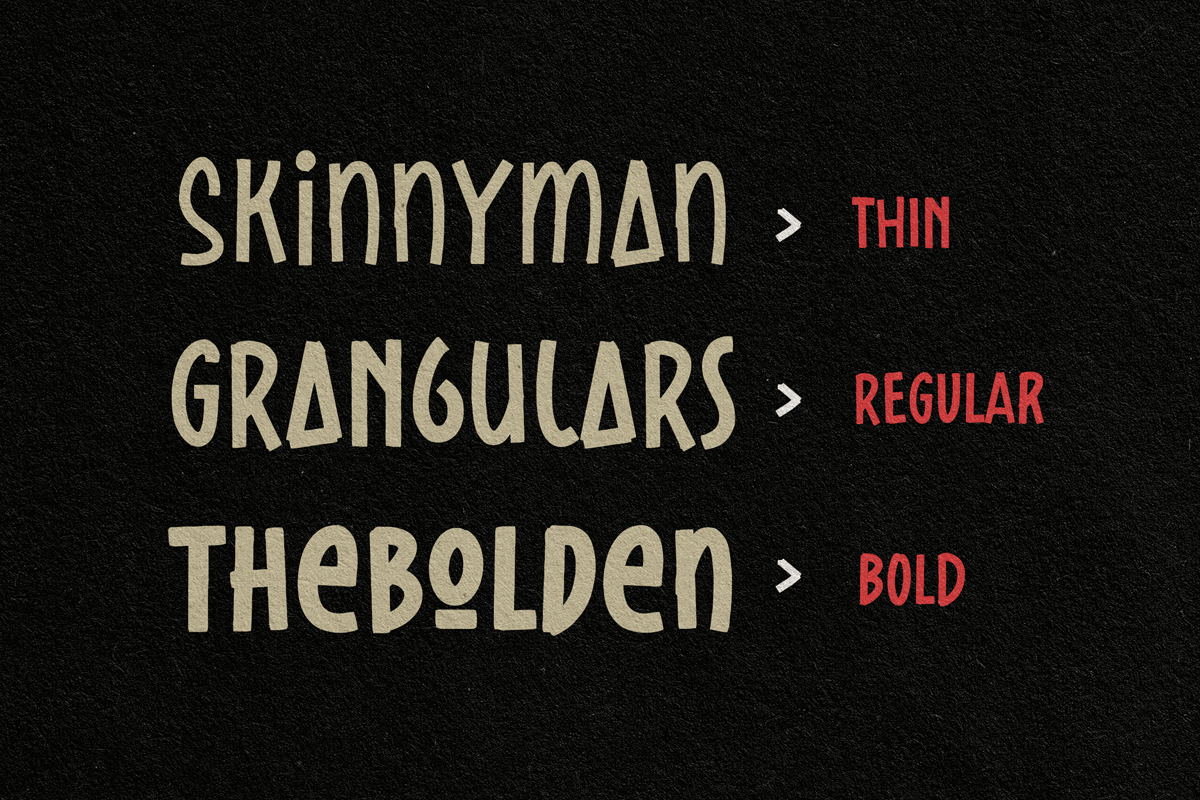 Labroses Quirky Typeface, a Sans Serif Font by Martype (Photo 9 of 11)