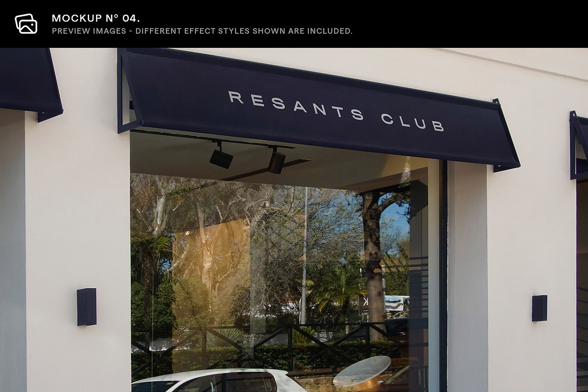 30 Signs & Facade Logo Mockups - V4, an Advertising Mockup by Asylab (Photo 11 of 38)