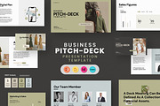 Pitch Deck Presentation Template, a Presentation Template by Studio Industry (Thumbnail 1 of 8)