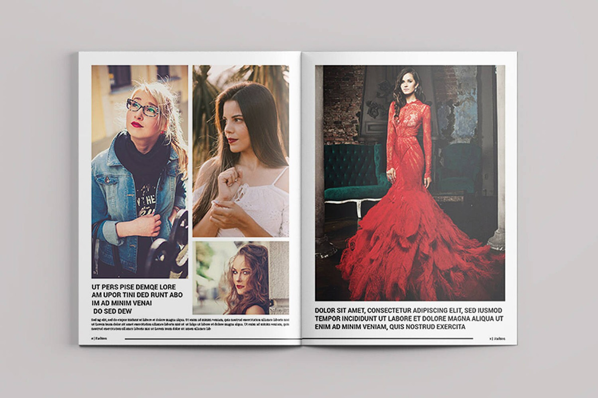 Fashion Lookbook, a Brochure Template by Template Shop (Photo 9 of 9)