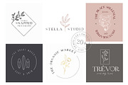 Floral + Hands Creator Kit, a Script Font by Digital Hustler (Thumbnail 9 of 13)