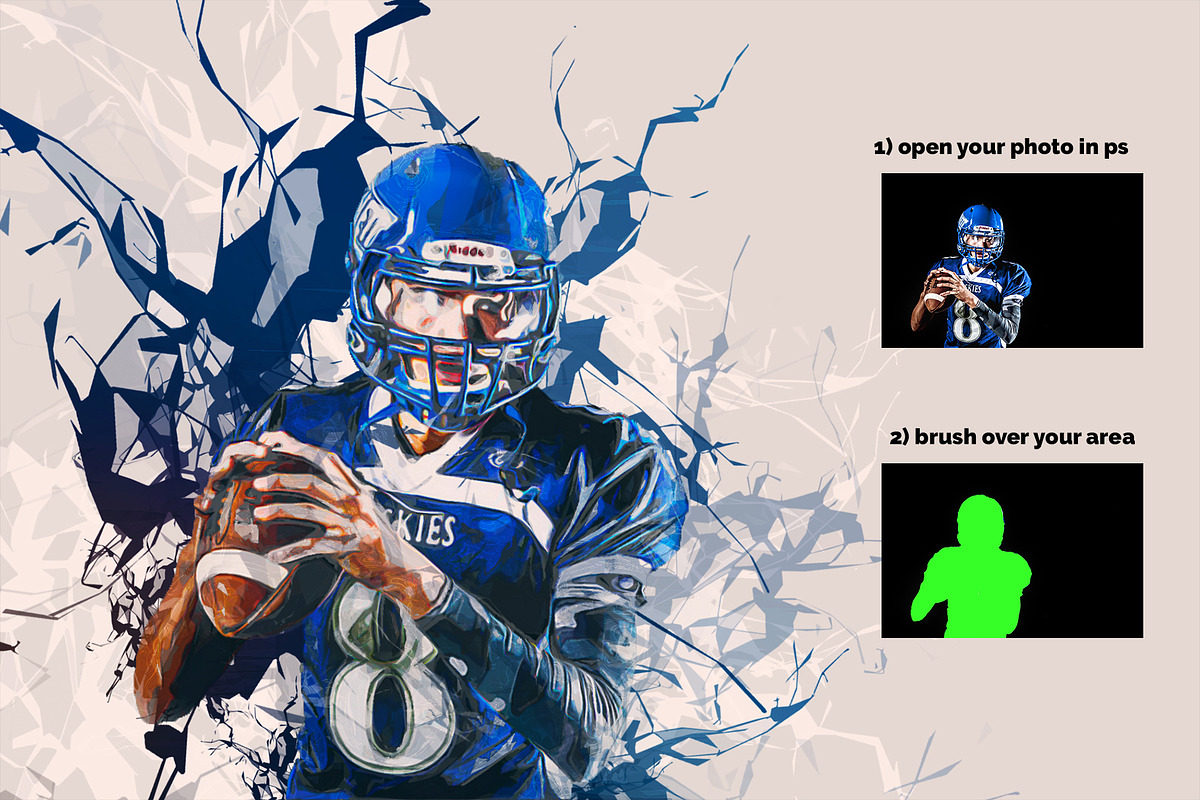 Rootist Art Photoshop Action, an Action Add-On by Design Forest (Photo 2 of 7)