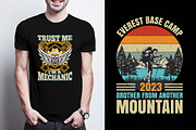 Retro T-shirt Design Bundle, an Illustration by Craft Nest (Thumbnail 5 of 5)