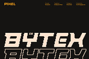 CS Bytex Pixel, a Sans Serif Font by Craft Supply Co. (Thumbnail 1 of 8)