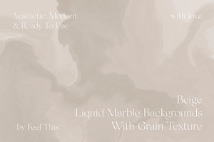 Beige Liquid Marble Backgrounds