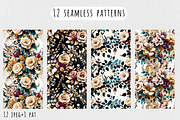 Royal Garden - Floral Patterns, a Pattern Graphic by Art Sproot (Thumbnail 3 of 9)