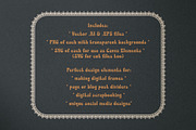 Lace Borders Graphics Vector PNG SVG, a Texture Illustration by Summit Avenue (Thumbnail 4 of 4)