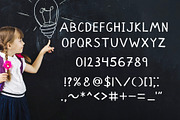 Chalk Font and School Pack, a Sans Serif Font by Nadezda (Thumbnail 14 of 15)