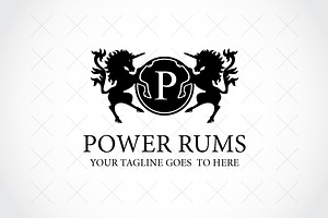 Power Rums Logo Template