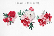 WATERCOLOR BUNDLE Peonies & Roses, an Illustration by ollalya (Thumbnail 16 of 101)