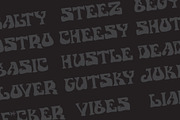 Aztro World | Fancy Font, a Font by Nine Club Studio (Thumbnail 8 of 10)