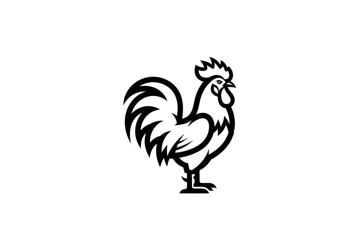 Rooster Chicken Silhouette Bundle, an Illustration by Designs_River (Photo 24 of 51)