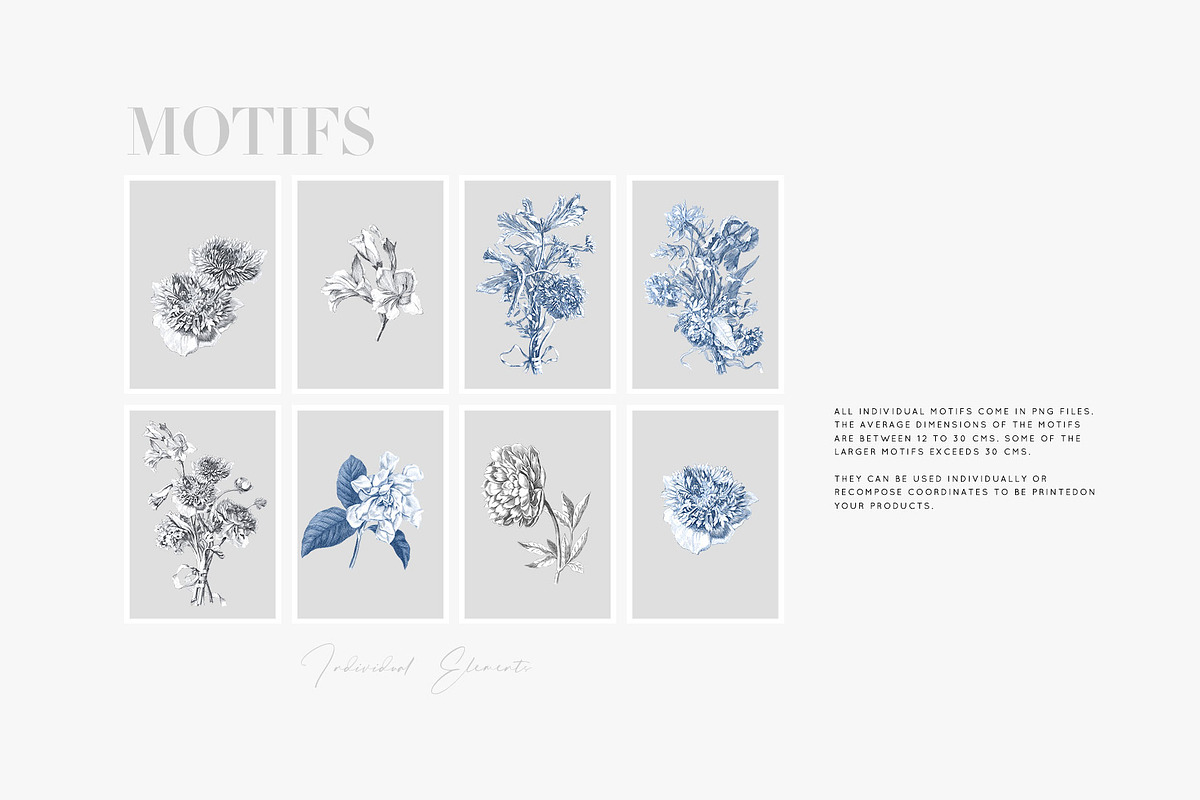 Toile Fleurie, Pattern & Motifs!, a Pattern Graphic by TSTUDIO (Photo 10 of 11)