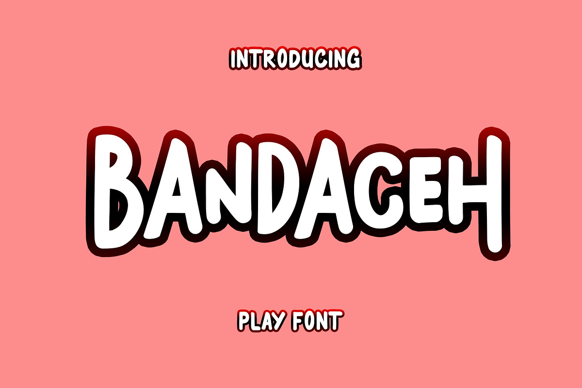 Bandaceh, a Font by Sulthan Studio (Photo 9 of 9)