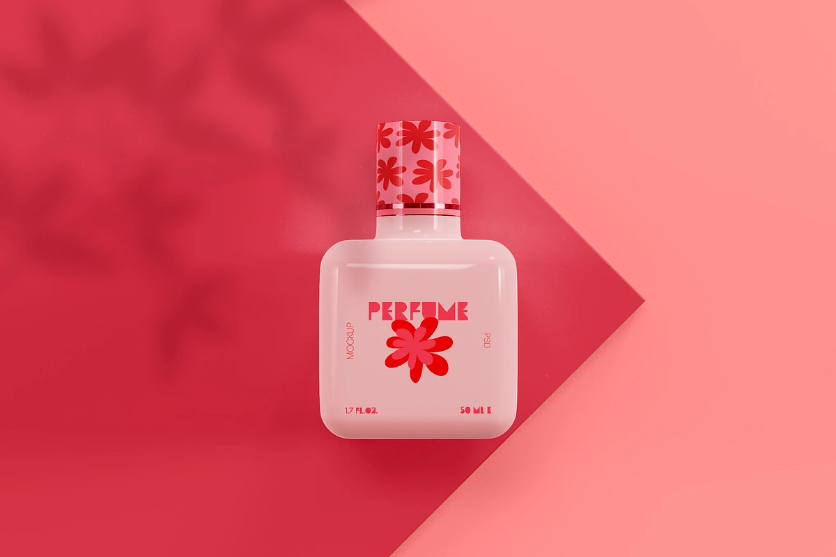 Perfume Bottle Mockup, an Advertising Mockup by skybluecreative (Photo 2 of 2)