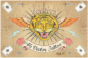 46 VectorTattooStyle-Handdrawn Vol.1