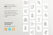 Telemedicine | 32 Icons Set, an Outline Icon by Marina Silence (Thumbnail 12 of 17)