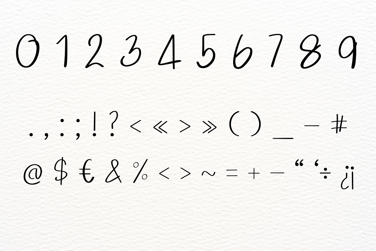 Wedding harmony, a Handwritten Font by Petal Pixels (Photo 7 of 8)