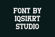 Yonse Sport - Sports Font, a Slab Serif Font by Iqsiart Studio (Thumbnail 5 of 8)