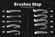 101 Photoshop Paint Stroke Brushes, a Brush Add-On by Graphicfresh (Thumbnail 8 of 14)