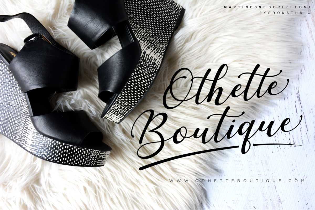 Martinesse - Beautiful Script Font preview 4