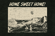 MIDNIGHT TALES | HORROR FONT, a Handwritten Font by Maria Feliz Fonts (Thumbnail 5 of 9)