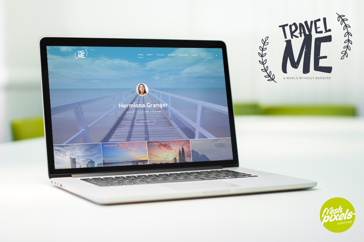 TravelMe - Travel Magazine PSD, a Websites & App Template by FreshPixels (Photo 8 of 9)