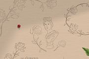 Jasmine Flowers Line Art Elements, an Illustration by Olya Creative (Thumbnail 2 of 6)