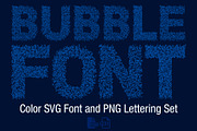 Bubble Font & PNG Set, a Sans Serif Font by Creative Graphics (Thumbnail 1 of 3)