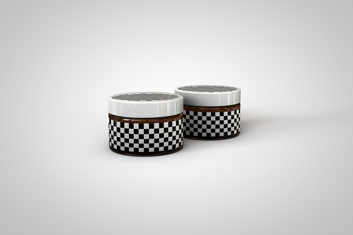 Amber Cosmetics Pot Mock-Up, a Household Mockup by TSOBG (Photo 15 of 15)
