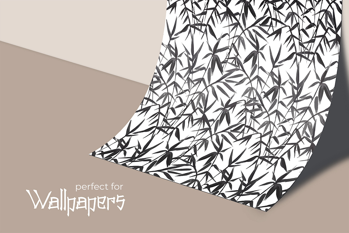 Japanese Bamboo collection, a Pattern Graphic by ilonitta (Photo 7 of 11)