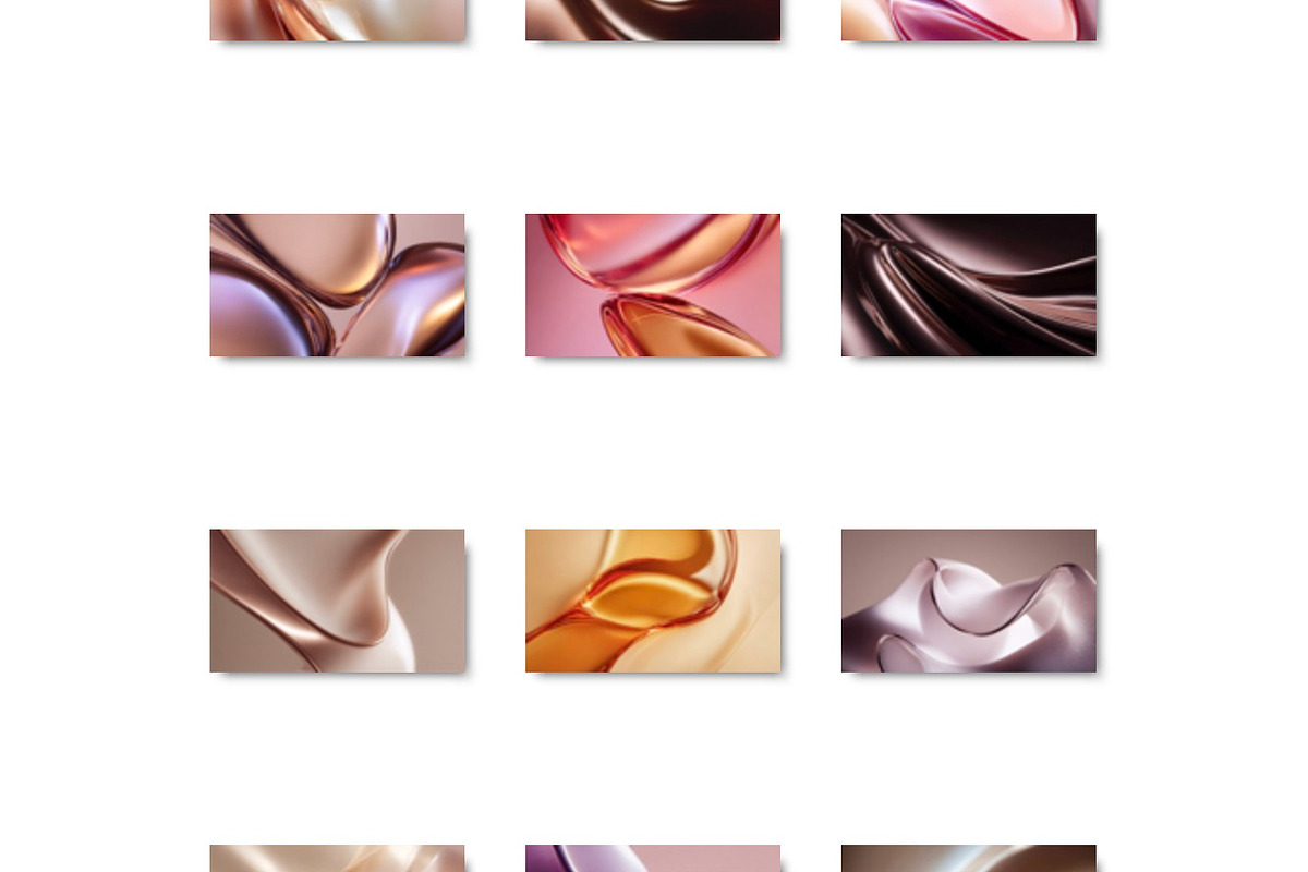 Glossy Fluid Flow - 90 Images Bundle, a Background Photo by Studio ANNA (Photo 9 of 10)