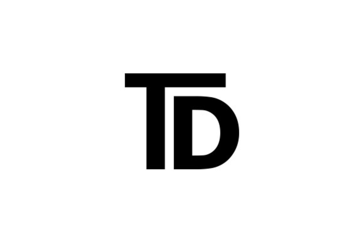 TD logo design, a Branding \u0026 Logo Template by xcoolee, image size:1200x799