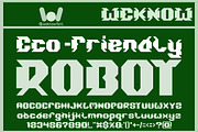 Space Station font, a Font by weknow (Thumbnail 4 of 9)