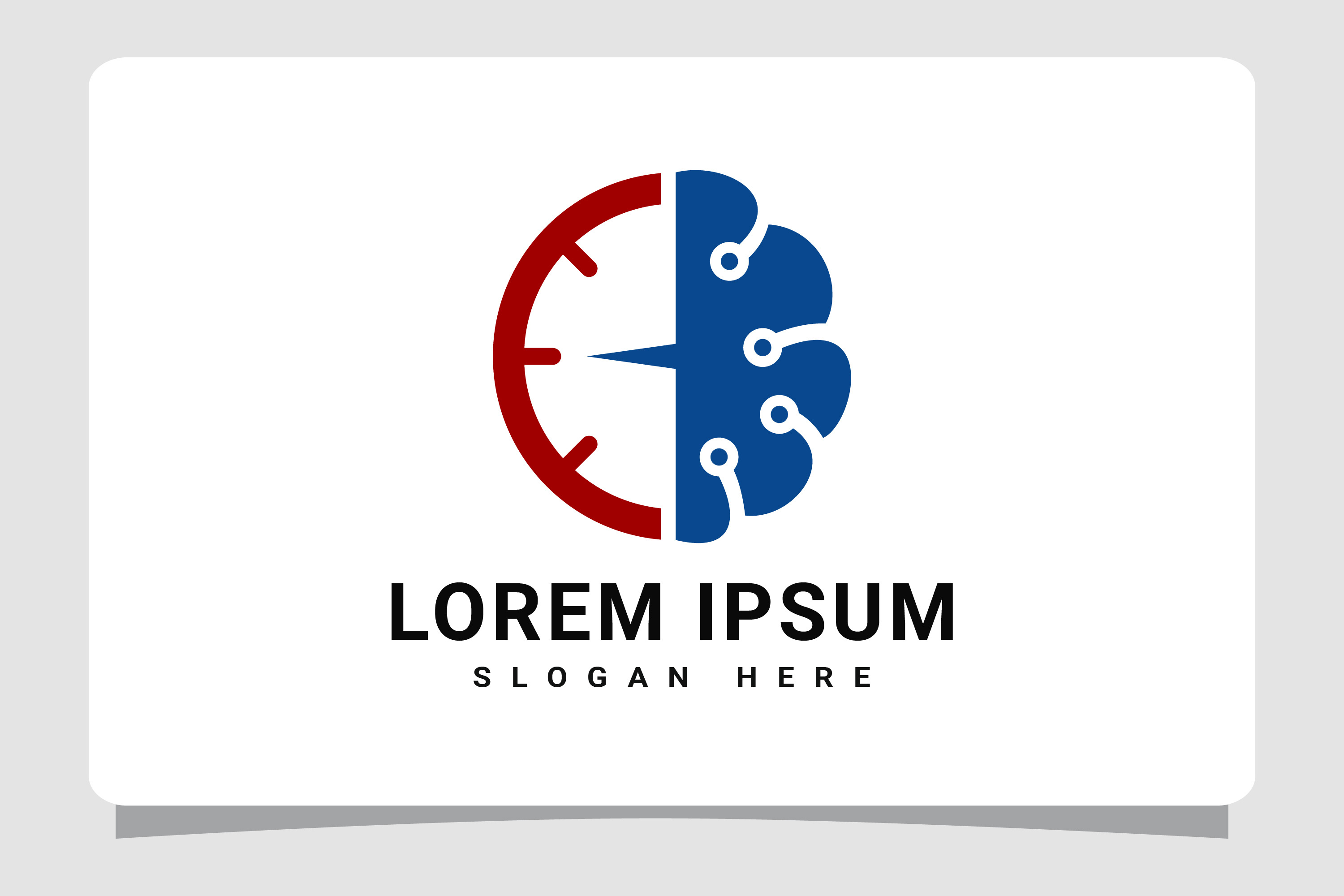Brain Time Logo, a Branding & Logo Template by FRAMEABLE