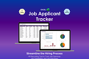 Job Applicant Tracker - Excel, an App Template by Ardent Workshop (Thumbnail 1 of 6)