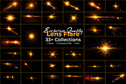 33 Golden Transparent Png Light Lens, a Shape Add-On by MRI STUDIO (Thumbnail 1 of 17)