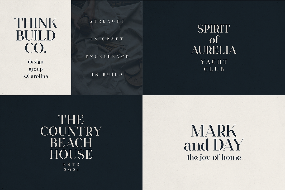 Luxury Serif Collection - 8 Fonts, a Serif Font by Only Fonts (Photo 10 of 12)