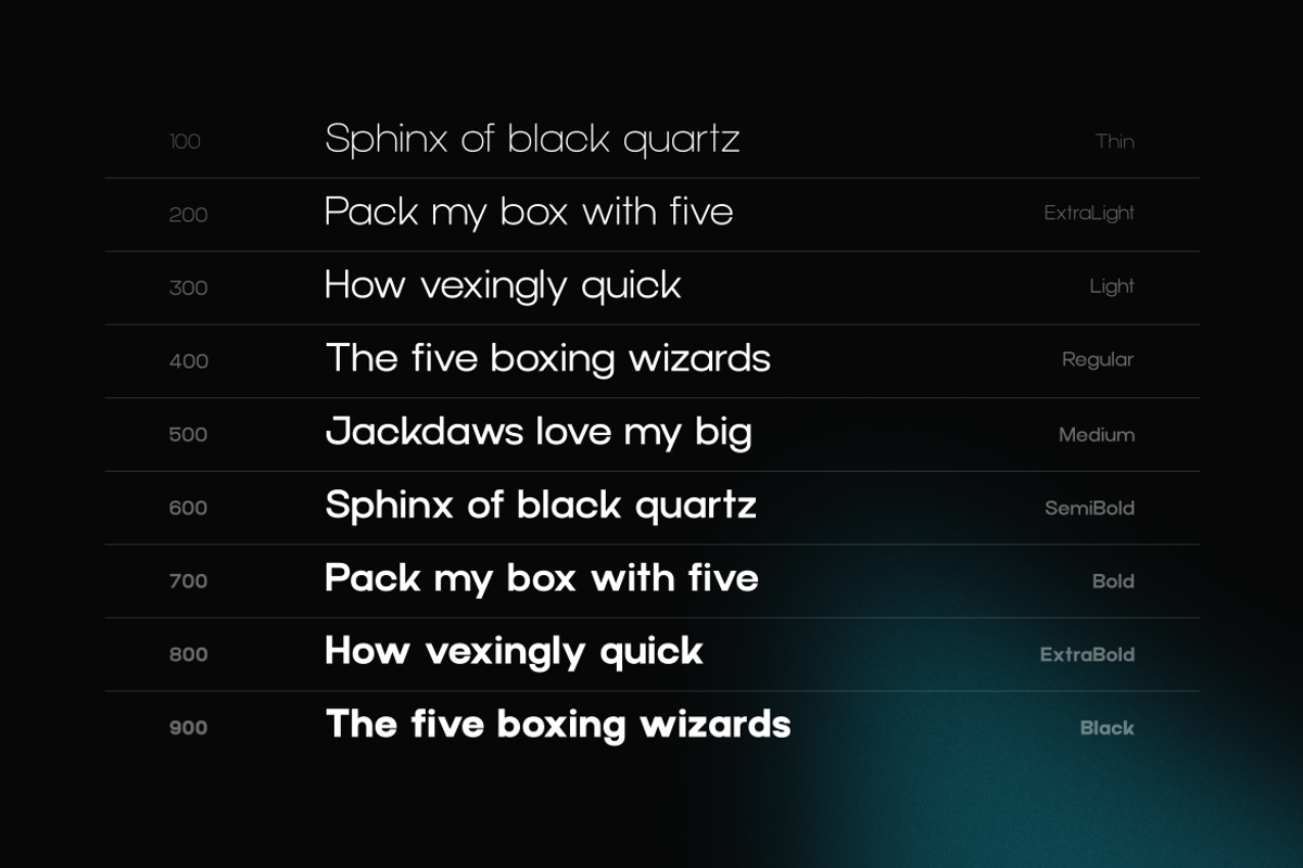 Norbert - Modern Sans-serif, a Sans Serif Font by Webhance Studio (Photo 9 of 12)