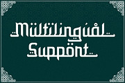 Al Kareem, a Script Font by saskaratype (Thumbnail 6 of 6)