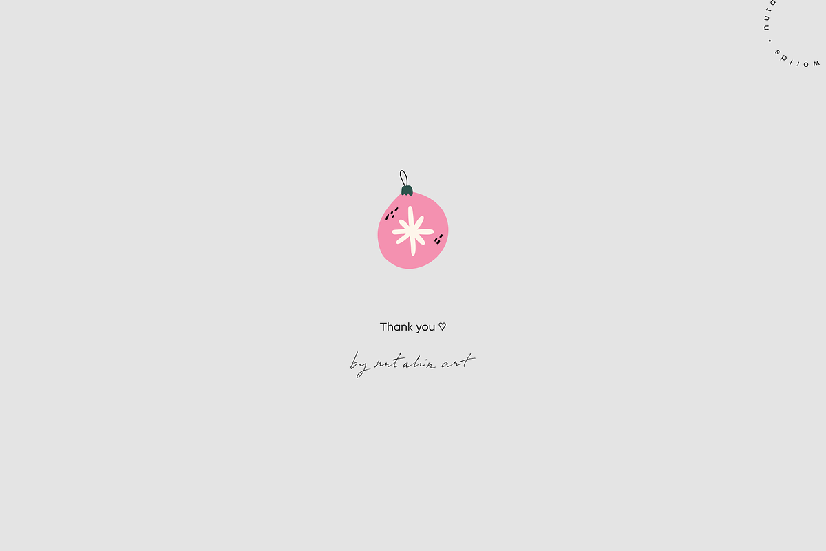 Whimsical Christmas Toys Vector Pack, an Object Illustration by Nutalin Art (Photo 12 of 12)