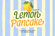 Lemon Pancake, a Handwritten Font by Ainun Jinan (Thumbnail 1 of 12)