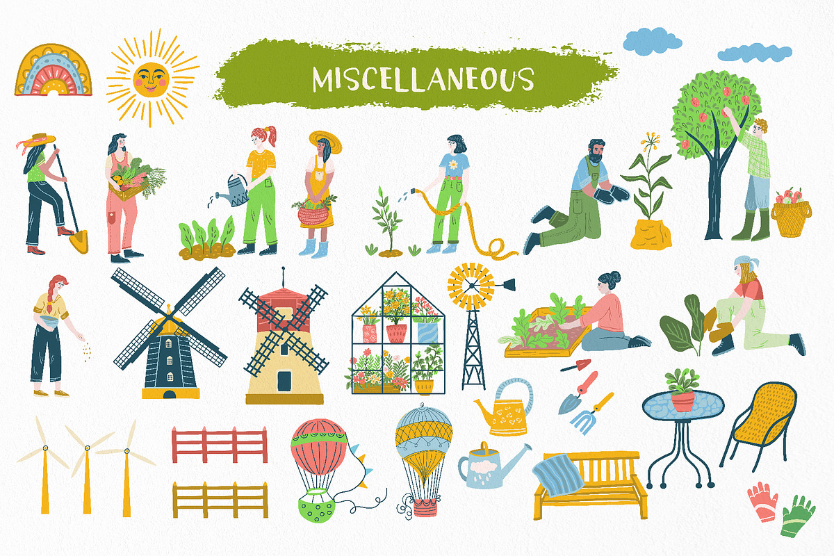 Fun at the Farm - Map Creator, an Object Illustration by Anna Ivanir (Photo 7 of 12)