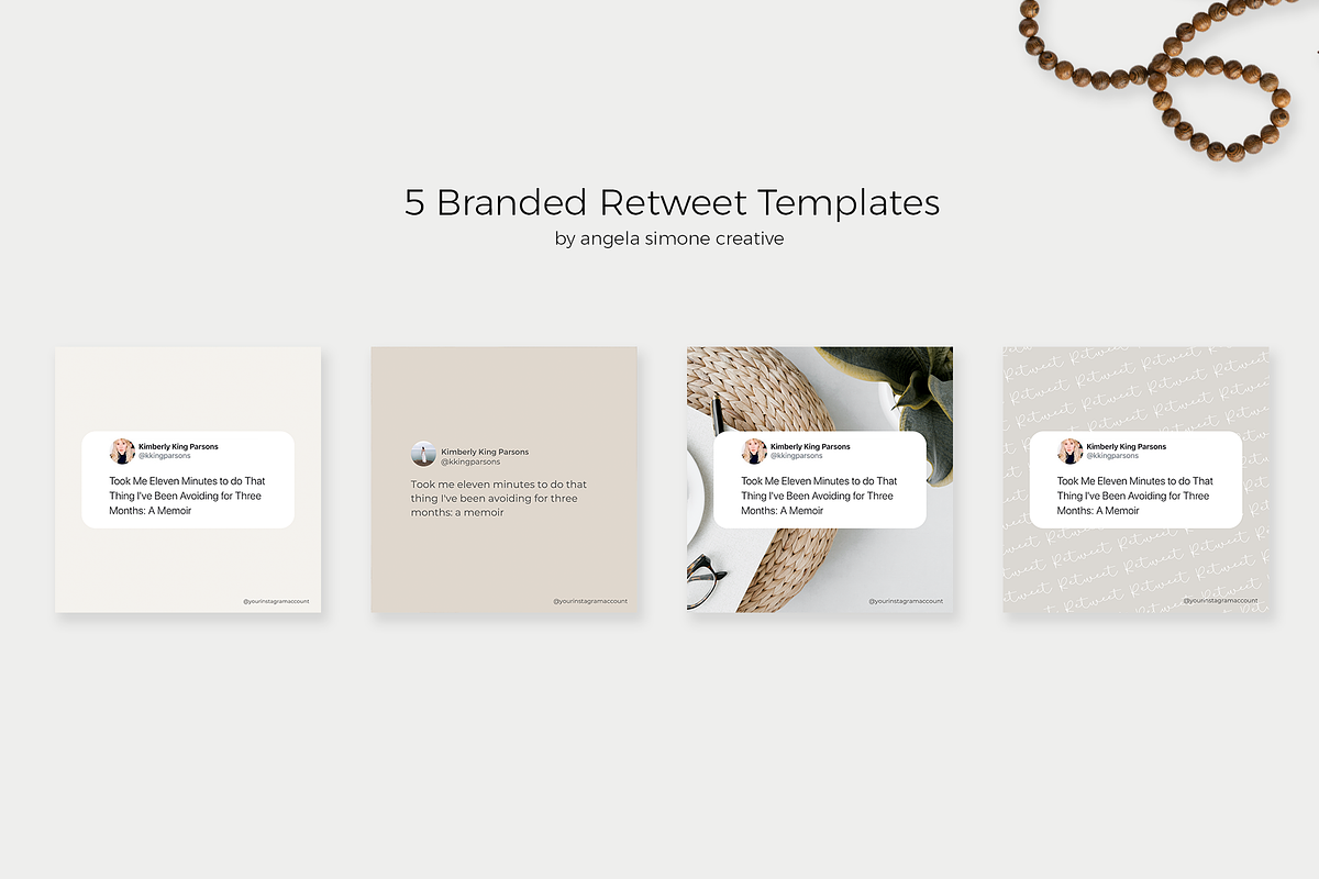 Instagram Canva Minimalist Templates, a Social Media Template by angela simone creative (Photo 14 of 25)