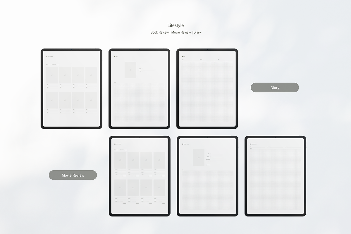 Digital Planner 2024 | White, an App Template by SydneyYeom (Photo 10 of 11)