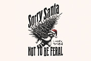 Sorry Santa, Feral Raccoon PNG, an Illustration by SharpMarketplace (Thumbnail 1 of 9)