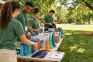 Summer camp preparation with group o, a Photo by Dvoevnore photos