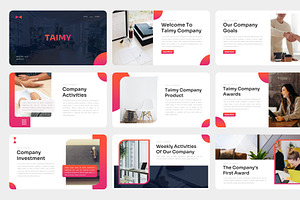 Taimy - Business Keynote Template