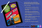 Comic Builder, a Brush Add-On by Brian Ritter Design (Thumbnail 2 of 9)