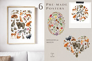 Forest Animals Watercolor Clipart, an Animal Illustration by AnitaPol (Thumbnail 11 of 19)